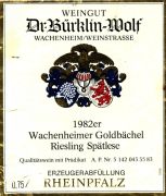 BürklinWolf_Wachenheimer Goldbächel_spt 1982